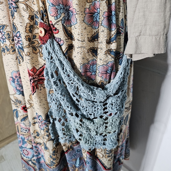 Handmade Upcycled CottageCore Dress Small - Picture 7 of 9